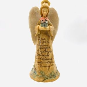 Foundations Angel 2002.  Angel holding House   Hebrews 13:2